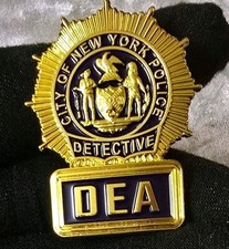 Nypd Detective Mini Badge