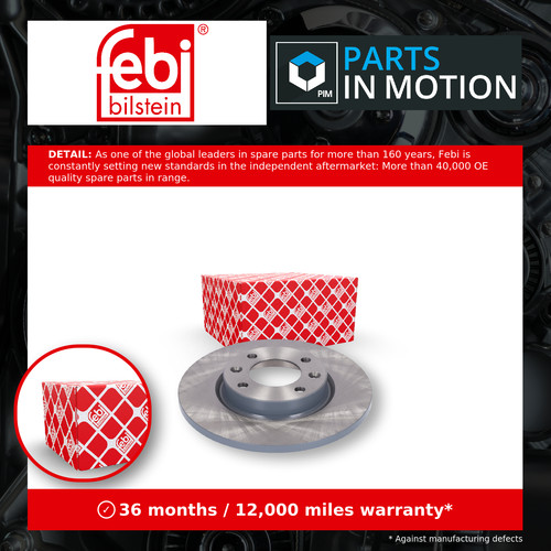 Brake discs pair solid fits - brake,