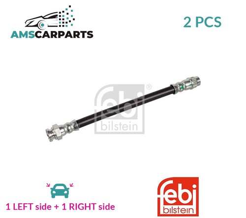 Brake hose line pipe - brake, rear