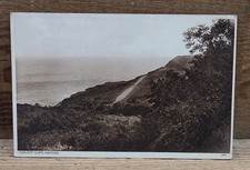 Old Postcard: Fairlight Cliffs