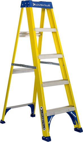 Foot fiberglass step ladder - step,