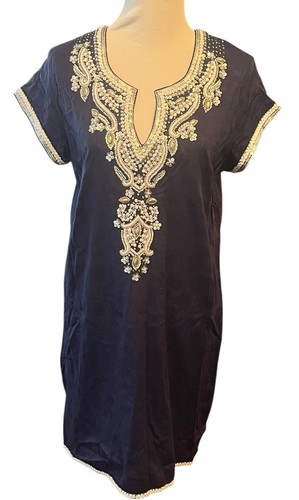 Sulu embroidered tunic dress - sulu,