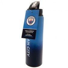 Official Manchester City FC Official Football Club Aluminium Bottle XL FD New