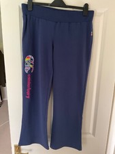 Ladies - Canterbury - Uglies - Fleece Joggers - Size 14 - Navy Blue