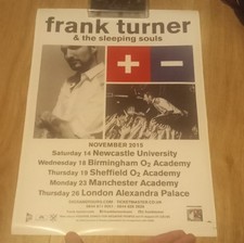 Frank Turner - 2015 Tour