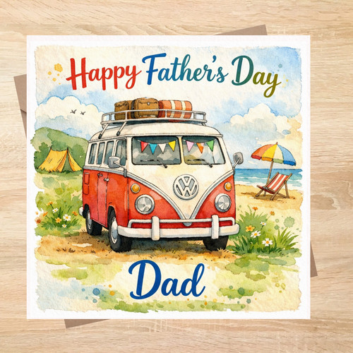 Volkswagen camper van themed - van,