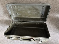 Vintage Military Metal Army Field Box Heavy Duty