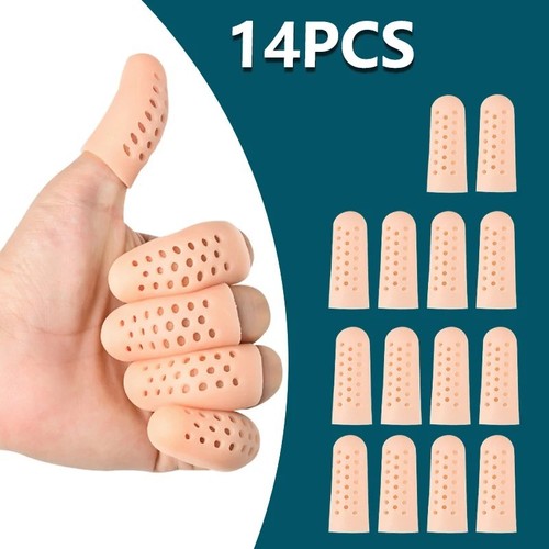 14x silicone finger cots - 14x,