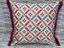 Osborne&Little Serai Silk Cushion Cover