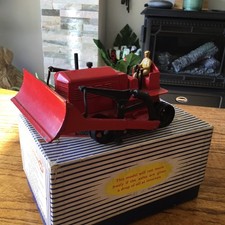 1955 Dinky Supertoys No 961 BLAW KNOX BULLDOZER In Box With New Tracks