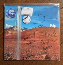 ‘Pulp’ Signed Blue sky thinking Limited Edit Vinyl Album ‘More’ Jarvis Cocker +8