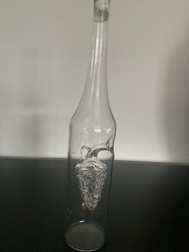 Retro hand blown grappa - hand,