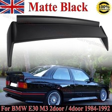 Black Rear Boot Spoiler Lip