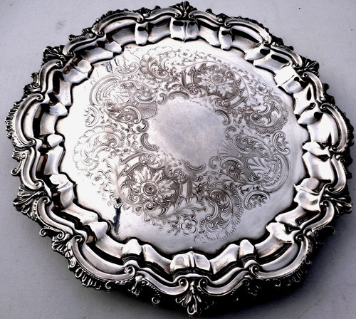 Heavy large silver plated - large,