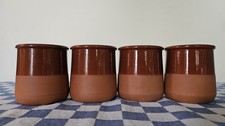 4 Ceramic Half Glazed