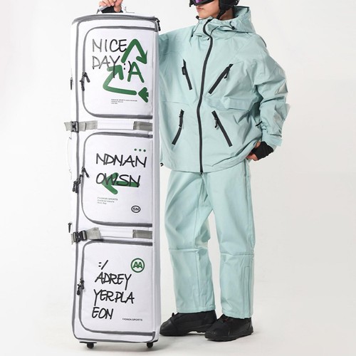 Snowboard tote with wheels - snowboard,