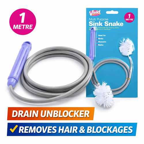 Drain snake unblocker sink - drain,