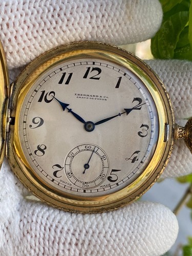 Eberhard pocket watch - co,