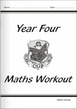 KS2 Maths Workout Book - Year 4 By CGP Books
