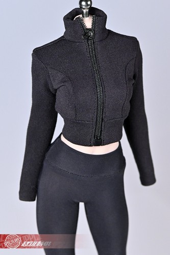 Black zipper elastic - black,