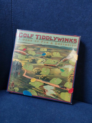 Golf tiddly winks - tiddly, past
