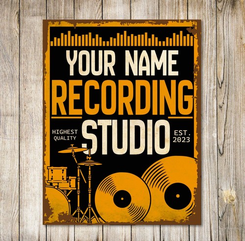Personalised recording studio - personalised,