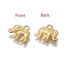 10 x Tibetan Gold Elephant
