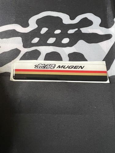 Mugen resin badge - mugen, 2024