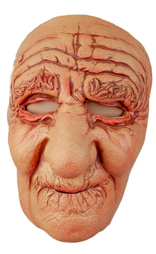 Old man mask granny - old,