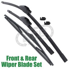 Fits Hyundai ix35 LM 2010-2016 Front & Rear Windscreen Wiper Blades Set