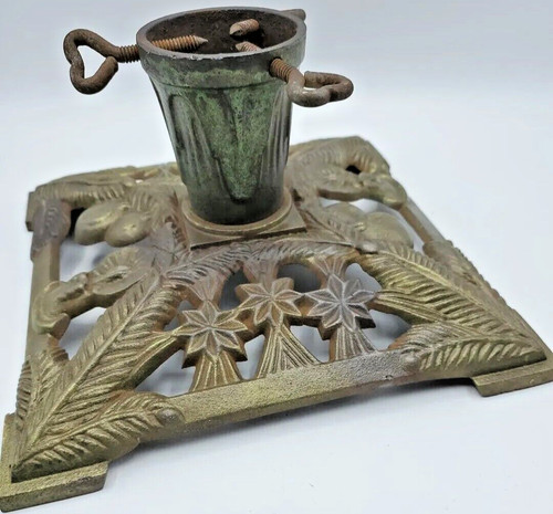 Antique cast iron christmas - iron,
