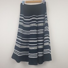 Hobbs Skirt Womens UK 10 Black