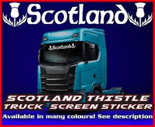 Scotland Lorry Truck wind