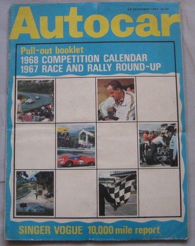 Autocar magazine 1967 - autocar, 28/12/1967