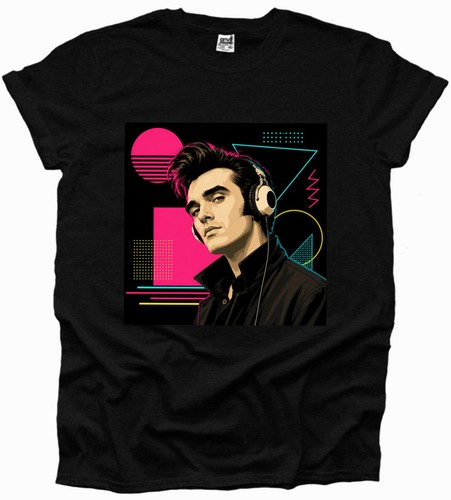 Morrissey wearing headphones - morrissey,