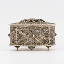 Antique Indian White Metal