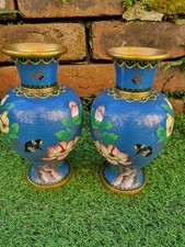 Pair of Vintage Chinese Copper
