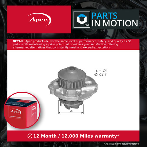 Water pump awp1497 apec - awp1497,