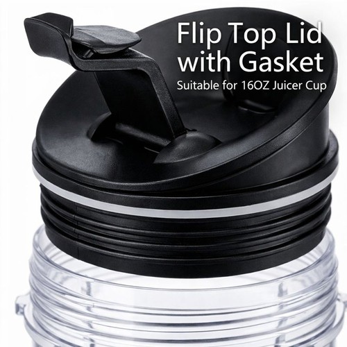 Flip top leak - lid, for