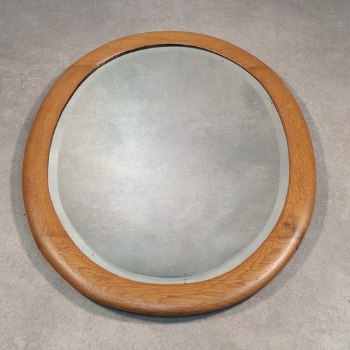 Oval mirror danish style - mirror,
