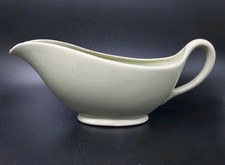 Grindley 'Almond Petal' Gravy Boat Pale Green Ceramic Vintage England