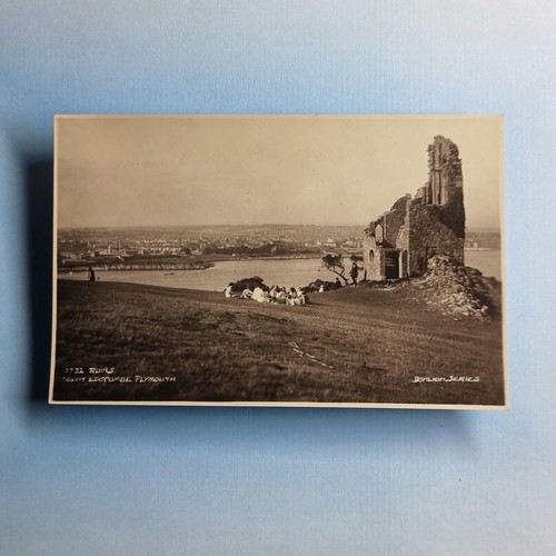 Plymouth postcard c1920 real - plymouth,