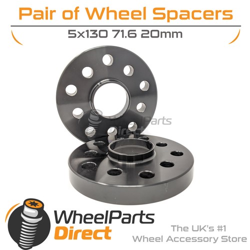 Wheel spacers black 5x130 - spacers,