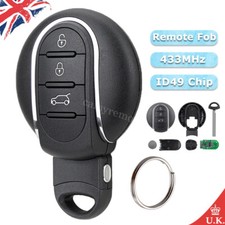 3 Button Remote Key Fob 433MHz