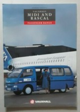 Vauxhall Passenger Range Brochure 1992 - Midi  Rascal  Minibus