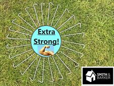 Smith & Barker Premium Tent Pegs Galvanised Steel 150 x 4mm NOT BENDY 3mm Garden