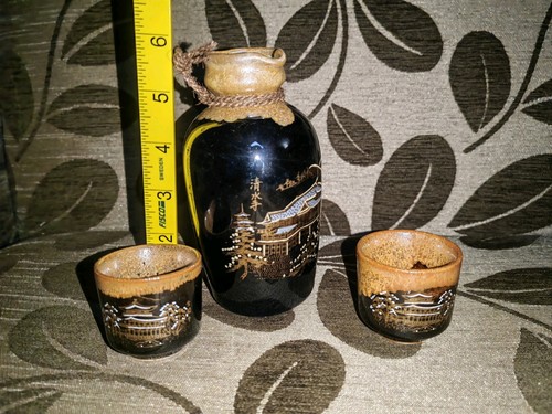 Sake set japanese kinkaku - set,