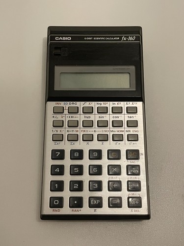 Vintage casio 160 - casio, fx-160