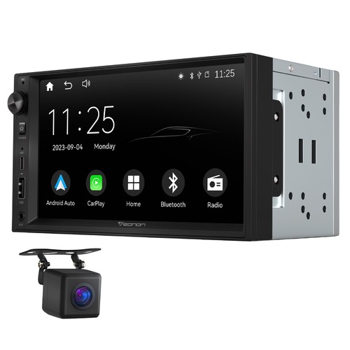 Cam double 2din - double, 7"