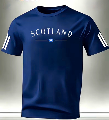 Men blue scotland flag - blue,